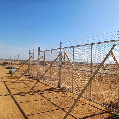 تسوير مخططات أراضي كبرى