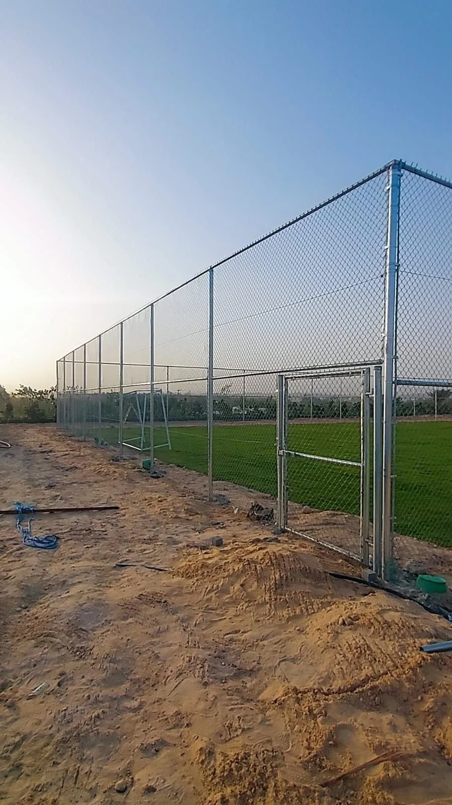 شبك حماية علوي للملاعب